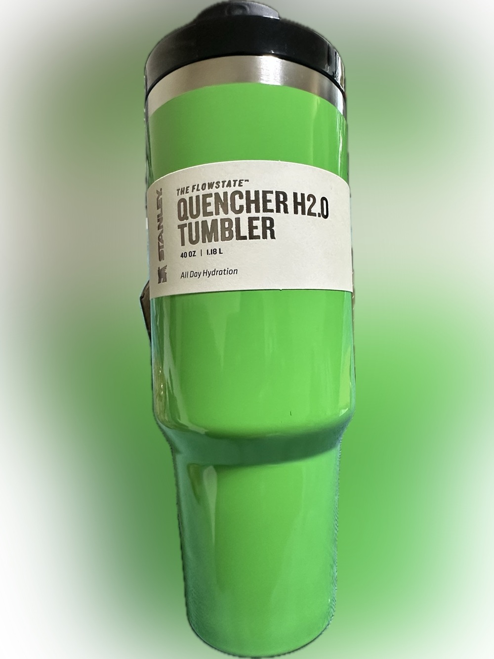 Stanley Bright Green Quencher H2.0 40oz Tumbler
